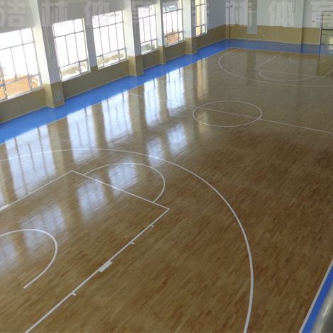 篮球场木地板安装需要留伸缩缝吗？怎样留下？浩林体育(图1)